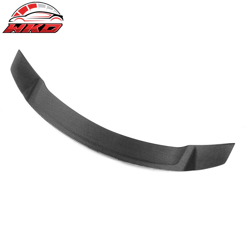 Fits 15-21 Mercedes-Benz W205 C Class Sedan JC Style Carbon Fiber Trunk Spoiler