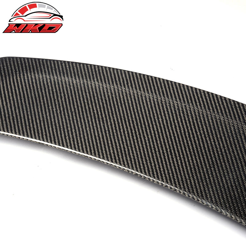 Fits 15-21 Mercedes-Benz W205 C Class Sedan JC Style Carbon Fiber Trunk Spoiler