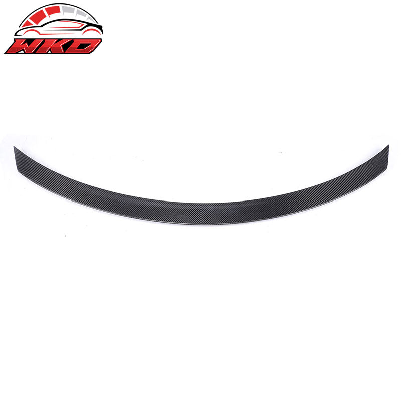 Fits 15-21 Benz W205 C Class ML Style Carbon Fiber Trunk Spoiler