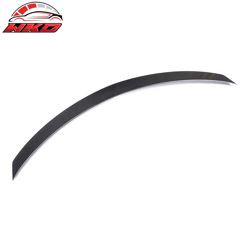 Fits 15-21 Benz W205 C Class ML Style Carbon Fiber Trunk Spoiler