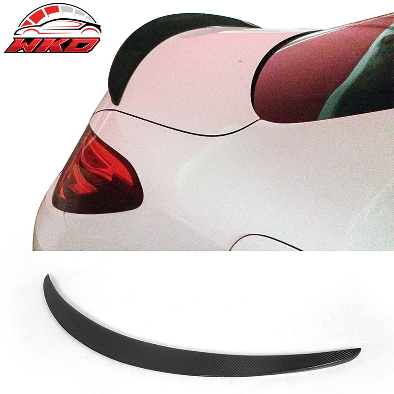 Fits 15-21 Benz W205 C Class Sedan 4Dr OE Style Trunk Spoiler Matte Carbon Fiber