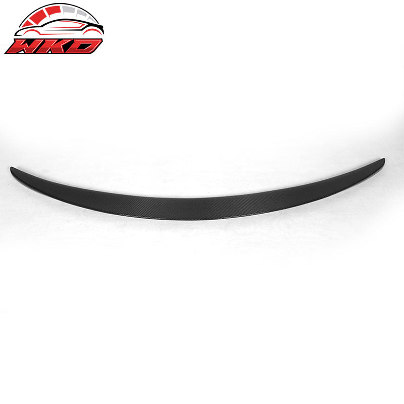 Fits 15-21 Benz W205 C Class Sedan 4Dr OE Style Trunk Spoiler Matte Carbon Fiber