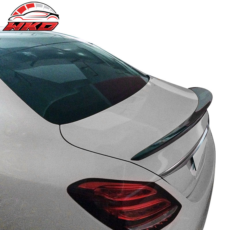 Fits 15-21 Benz W205 C Class Sedan 4Dr OE Style Trunk Spoiler Matte Carbon Fiber