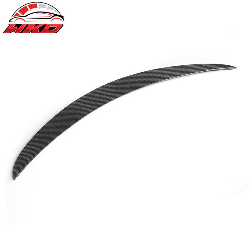 Fits 15-21 Mercedes-Benz W205 C Class Sedan OE style Carbon Fiber Trunk Spoiler