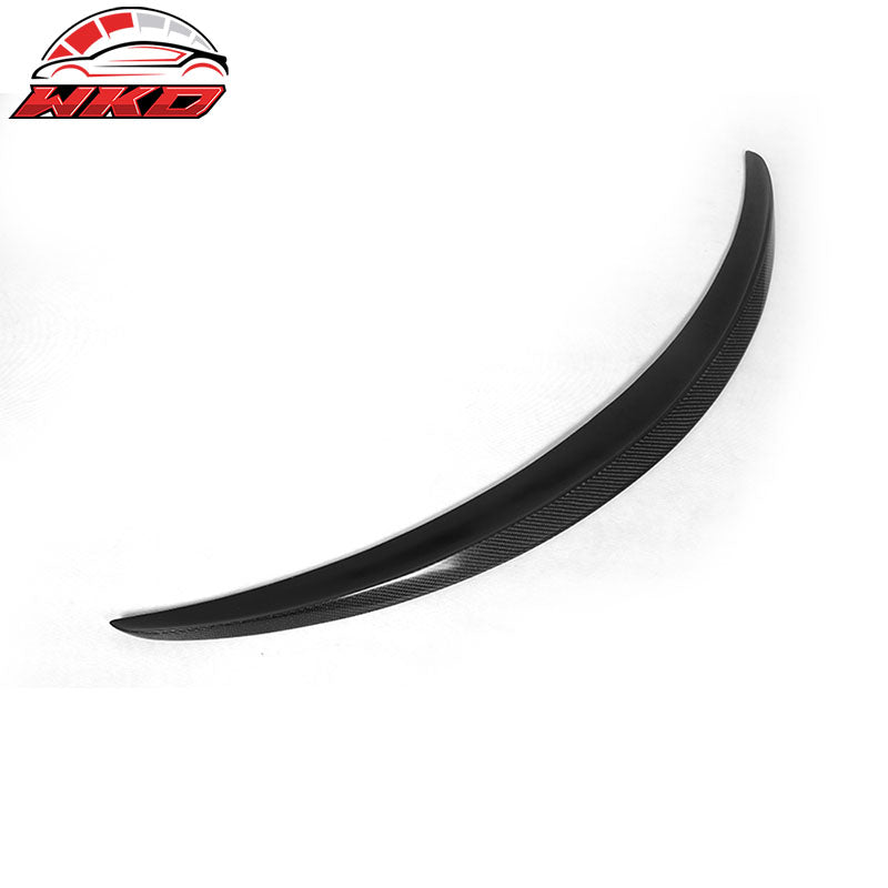 Fits 15-21 Mercedes-Benz W205 C Class Sedan OE style Carbon Fiber Trunk Spoiler
