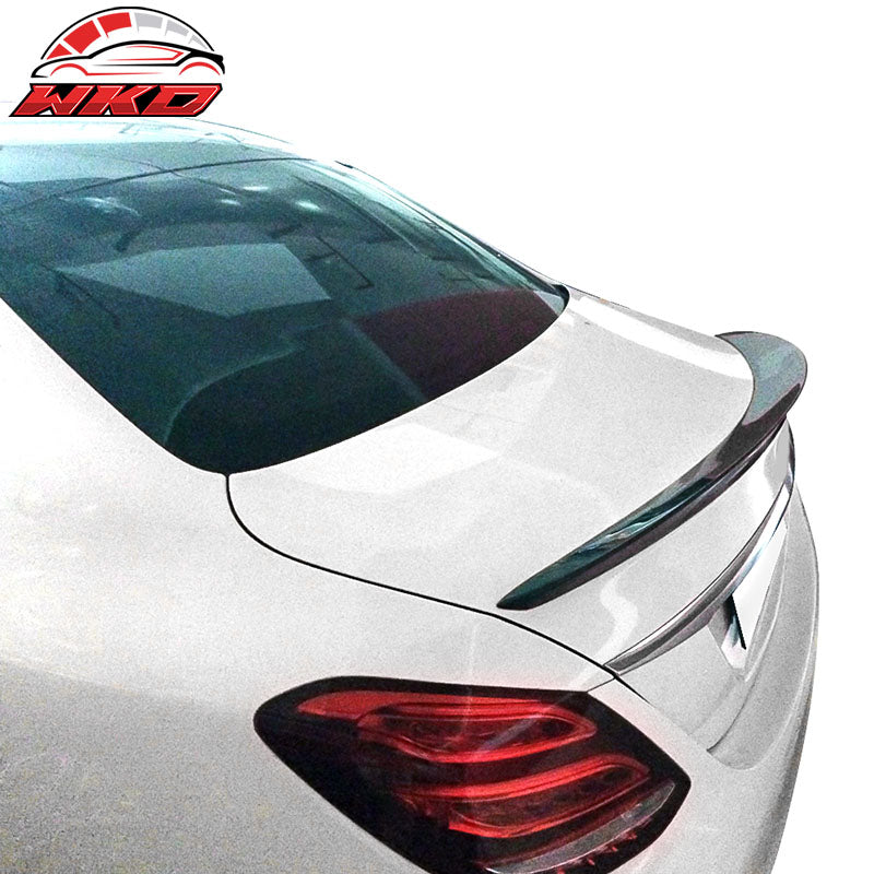 Fits 15-21 Mercedes-Benz W205 C Class Sedan OE style Carbon Fiber Trunk Spoiler