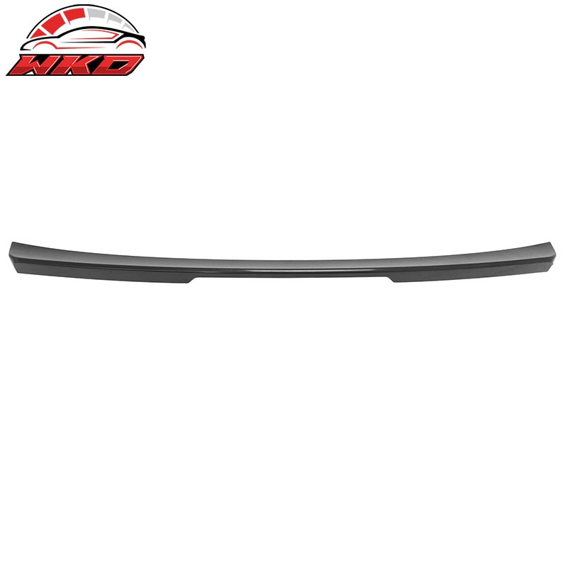 Fits 01-07 Benz C-Class W203 Sedan 4-Door IKON Trunk Spoiler Unpainted Black ABS