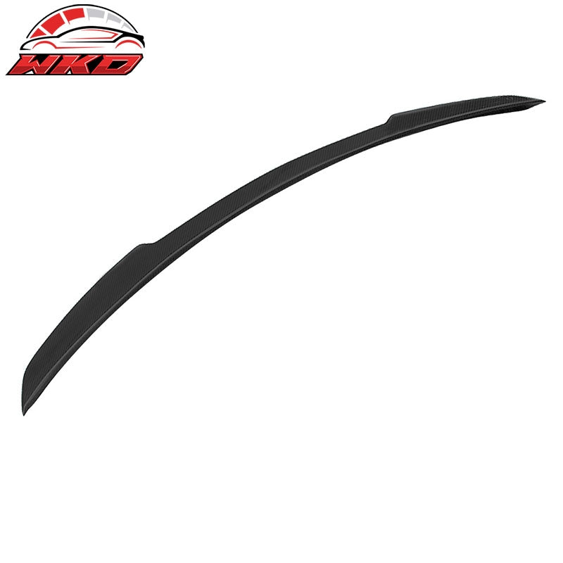 Fits 13-18 Benz C117 CLA Class FD Style Rear Trunk Spoiler Matte Carbon Fiber