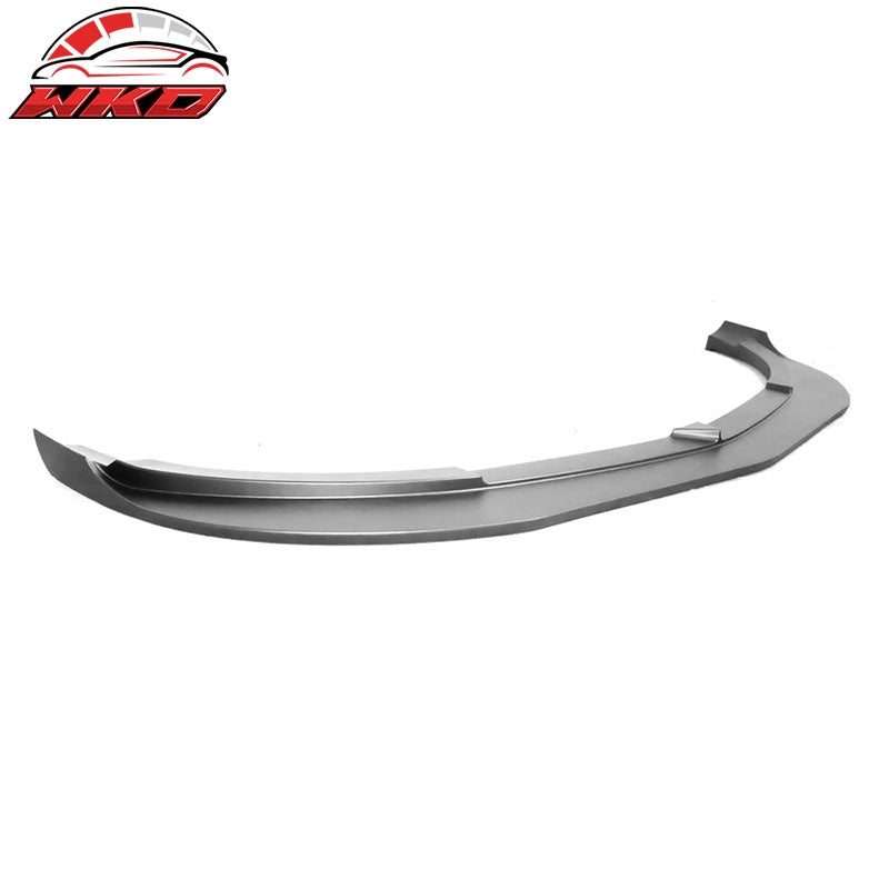 Fits 14-16 Benz C117 CLA Class Revo Style Front Bumper Lip Spoiler Matte Black