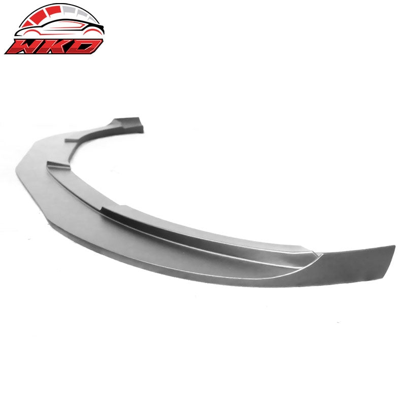 Fits 14-16 Benz C117 CLA Class Revo Style Front Bumper Lip Spoiler Matte Black