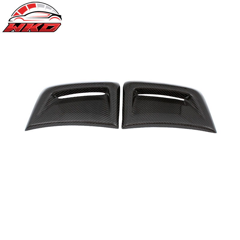 Wholesale 12-14 Benz W204 C63 AMG Style 2PCS Side Air Vent Cover Matte Carbon Fiber