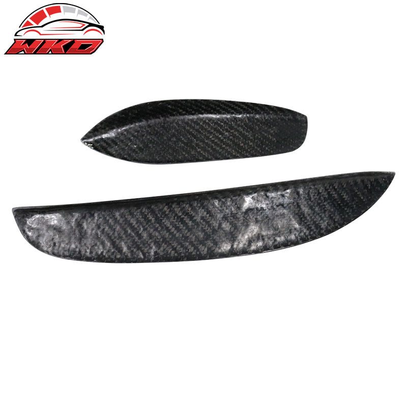 For 15-21 Benz W205 Front Bumper Splitter Forged Carbon Fiber