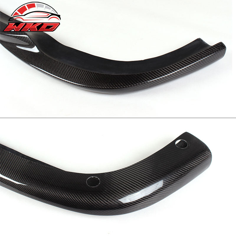 Fits 08-11 Benz W204 C63 AMG GH Carbon Fiber Front Bumper Lip