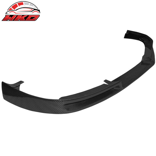 Wholesale 12-14 Mercedes W204 C63 AMG V Style Front Bumper Lip Matte Carbon Fiber