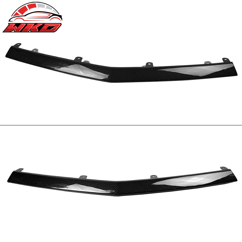 Fits 12-14 Benz W204 C-Class Sedan C63 AMG Only Matte Carbon Fiber OE Front Lip