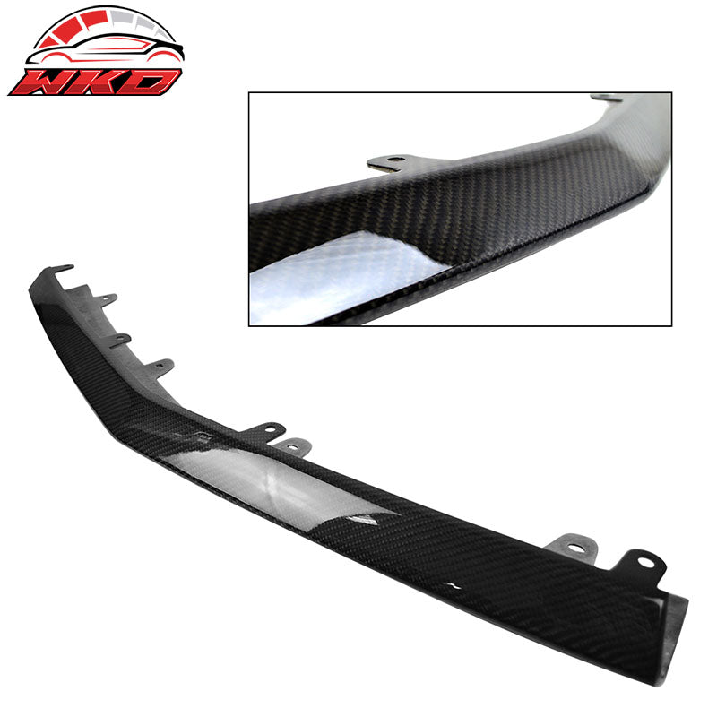 Fits 12-14 Benz W204 C-Class Sedan C63 AMG Only Matte Carbon Fiber OE Front Lip