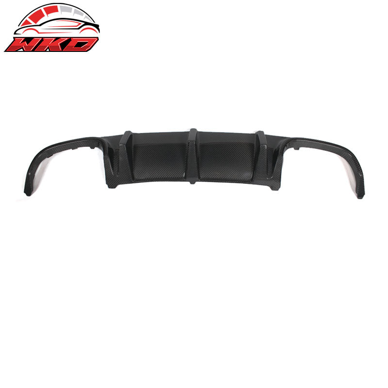 Wholesale 08-11 Benz W204 C Class TMS Style Rear Bumper Diffuser Matte Carbon Fiber
