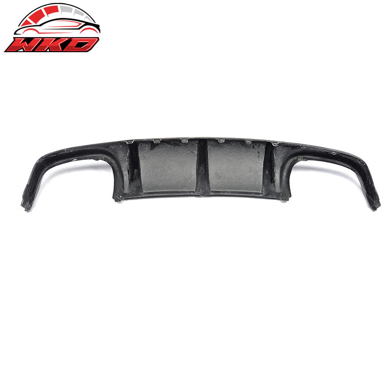 Fits 08-11 Benz W204 C Class TMS Style Rear Bumper Diffuser Matte Carbon Fiber