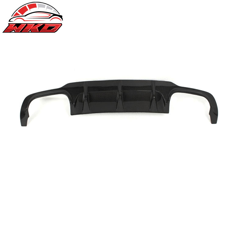 Wholesale 12-15 Benz W204 C Class C63 Style Rear Bumper Diffuser Matte Carbon Fiber
