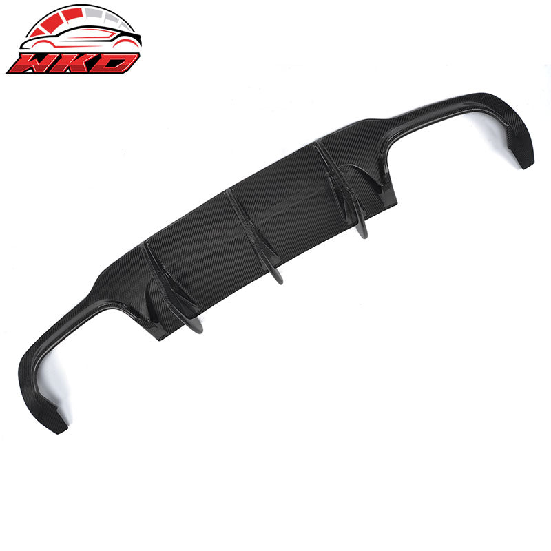 Wholesale 12-15 Benz W204 C63 AMG Rear Bumper Lip Matte Carbon Fiber