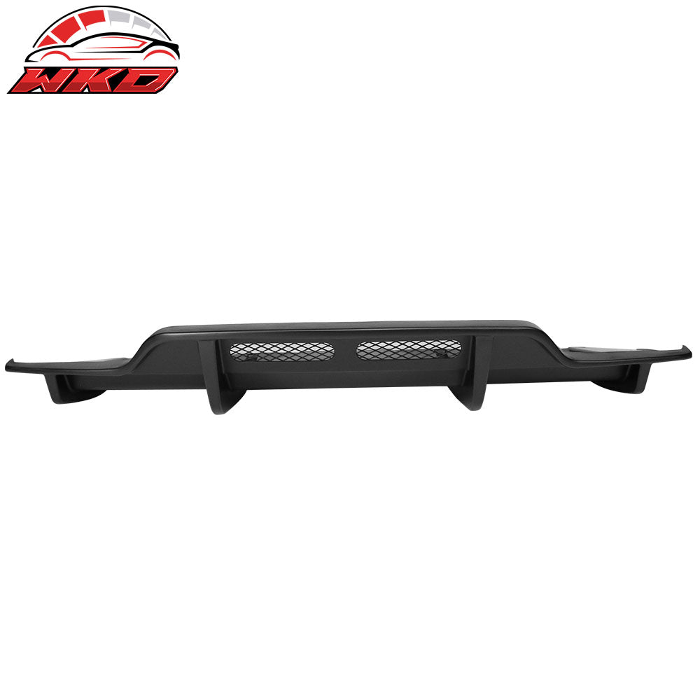 Fits 15-18 Benz C-Class C63 AMG PSM Style Rear Bumper Lip Diffuser Matte Black