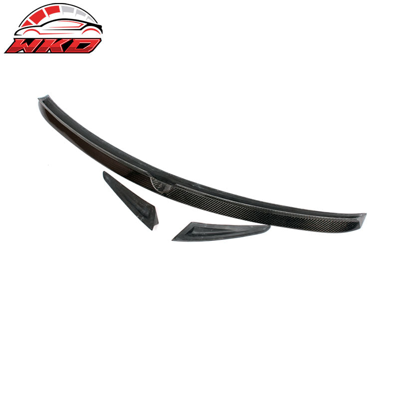 Fits 09-12 Mercedes CL Class W216 Coupe B Style Trunk Spoiler Matte Carbon Fiber