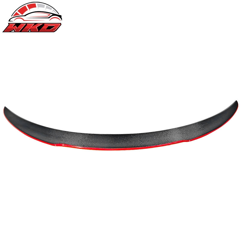 Fits 13-18 Benz CLA Class C117 W117 FD Style Rear Trunk Spoiler Carbon Fiber CF