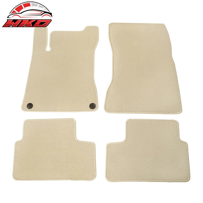Wholesale 20-25 Benz C118 CLA-Class Front Rear Floor Mats Carpets Liner Nylon Beige