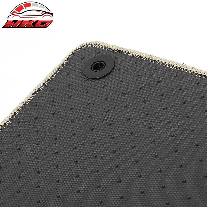 Fits 20-25 Benz C118 CLA-Class Front Rear Floor Mats Carpets Liner Nylon Beige