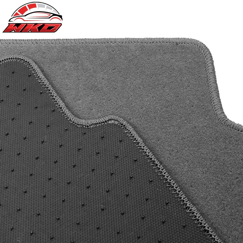 Fits 20-25 Benz C118 CLA-Class Front Rear Floor Mats Carpets Liner Nylon Gray