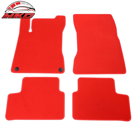 Wholesale 20-25 Benz C118 CLA-Class Car Front Rear Floor Mats Carpets Liner Nylon Red