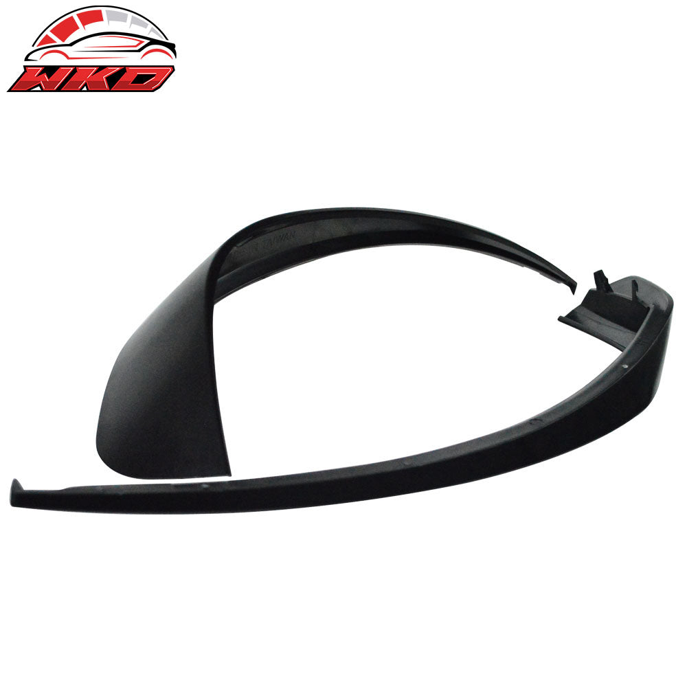 Fits 14-18 Benz C117 CLA-Class OE Style Front Bumper Canard Flap Unpainted Black