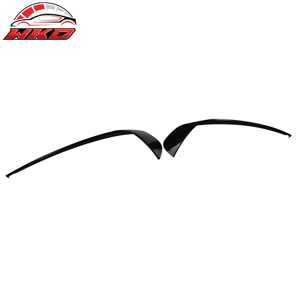 Fits 14-16 Benz W117 C117 CLA-Class Sedan AMG Style Front Vent Flaps #040 Black