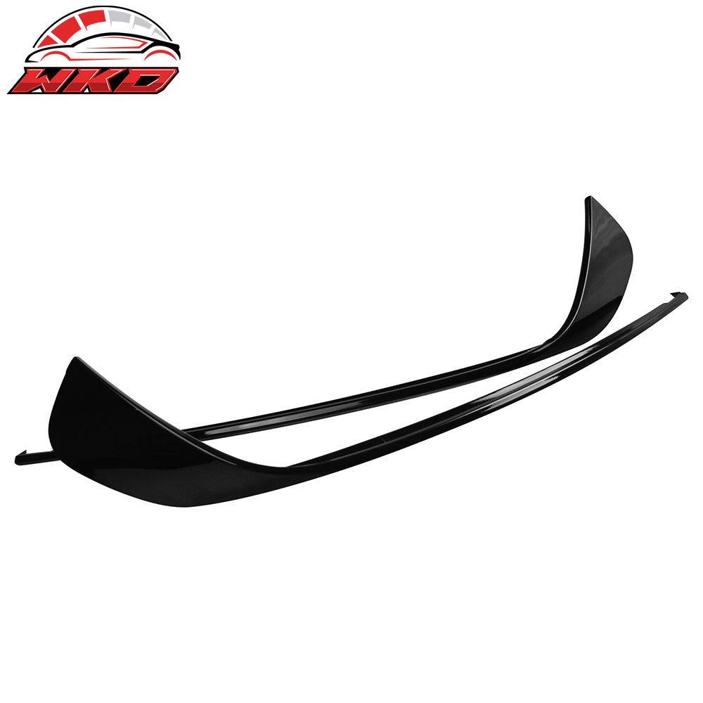 Fits 14-16 Benz W117 C117 CLA-Class Sedan AMG Style Front Vent Flaps #040 Black
