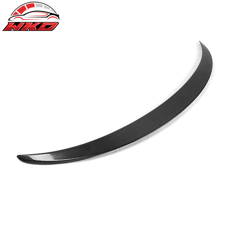 Fits 13-18 Benz C117 CLA Class CLA45 P Style Rear Trunk Spoiler - Carbon Fiber