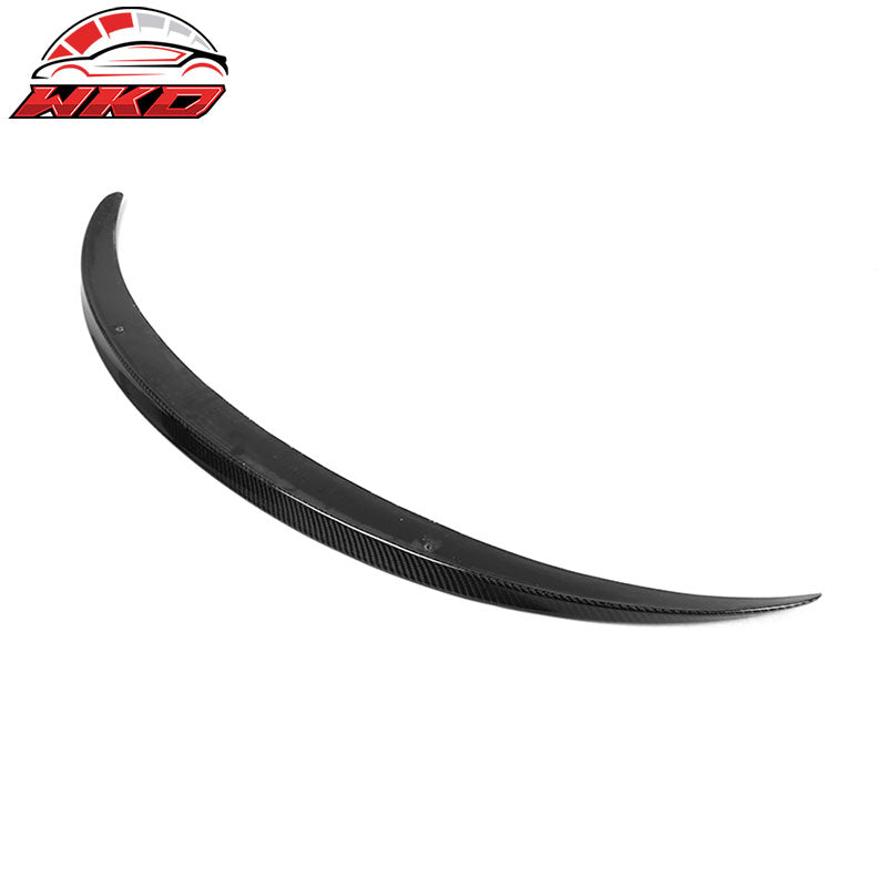 Fits 13-18 Benz C117 CLA Class CLA45 P Style Rear Trunk Spoiler - Carbon Fiber