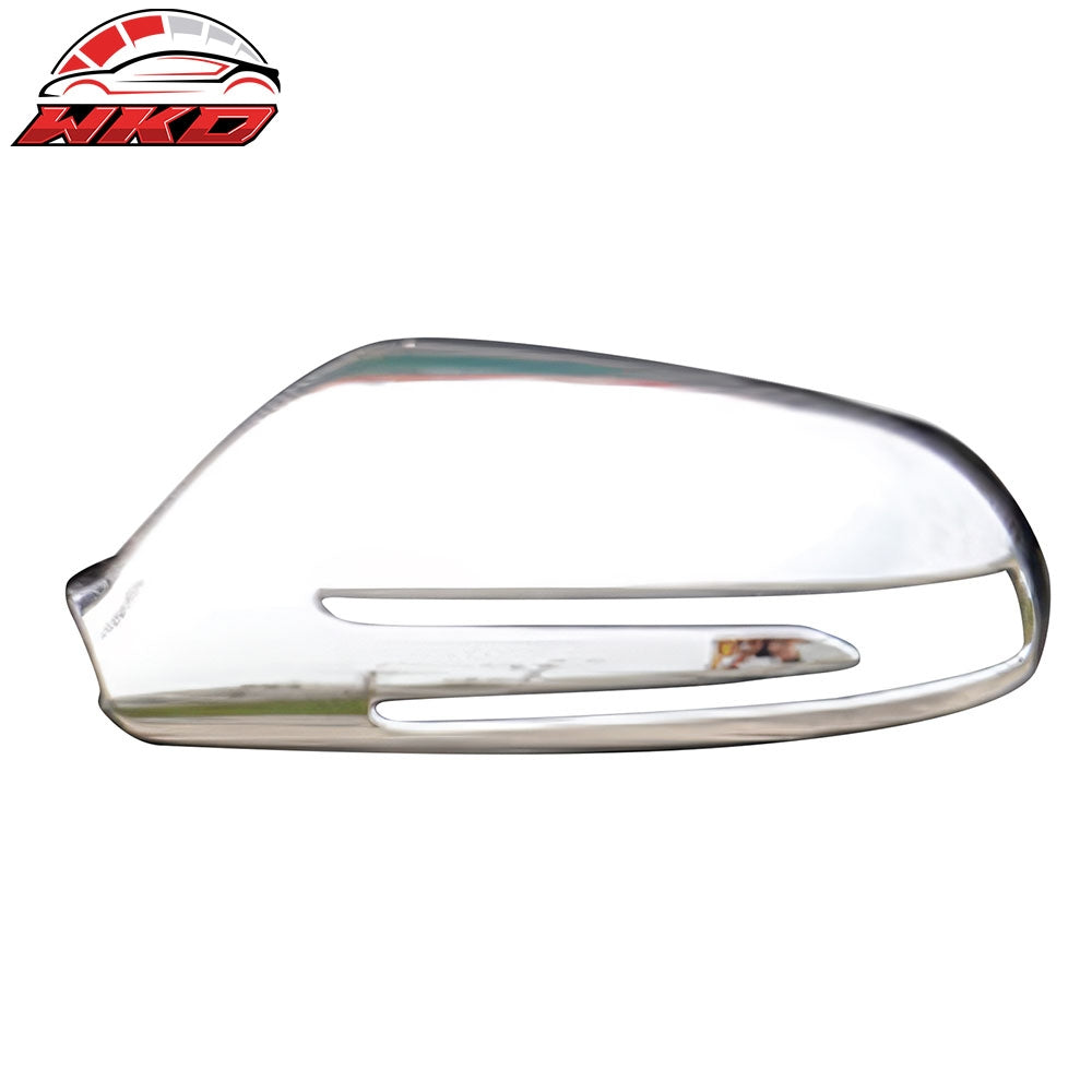 Wholesale 09-11 Benz CLS-Class W219 Mirror Covers Cap W/ Signal Light Cut-Out Chrome