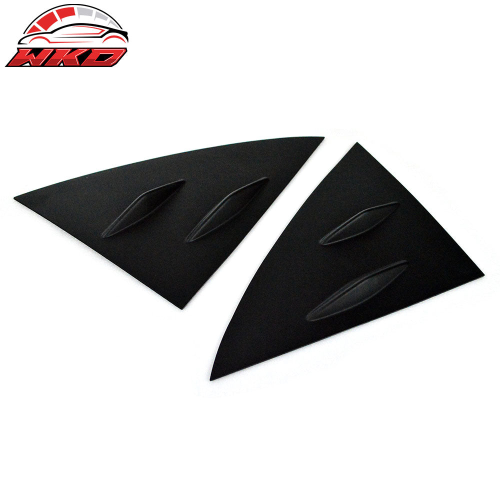 Fits 14-19 Benz W117 C117 CLS-Class Sedan Side Window Louvers Cover Unpainted