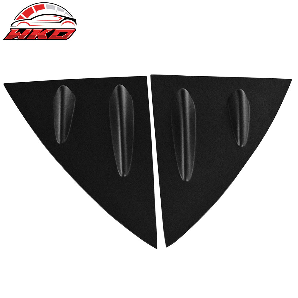 Fits 14-19 Benz W117 C117 CLS-Class 4Dr Side Window Louvers Cover Trim Unpainted