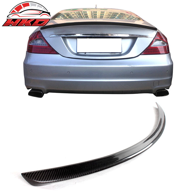 Fits 05-10 Benz W219 CLS300 CLS63 AMG Carbon Fiber Trunk Spoiler