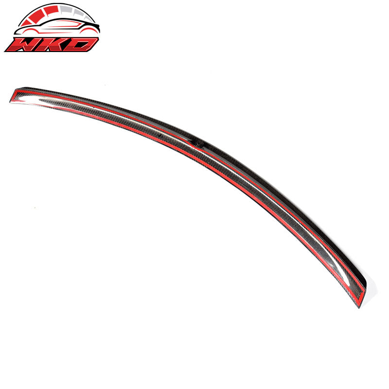 Fits 11-18 Mercedes-Benz CLS-Class W218 Trunk Spoiler Wing - Matte Carbon Fiber