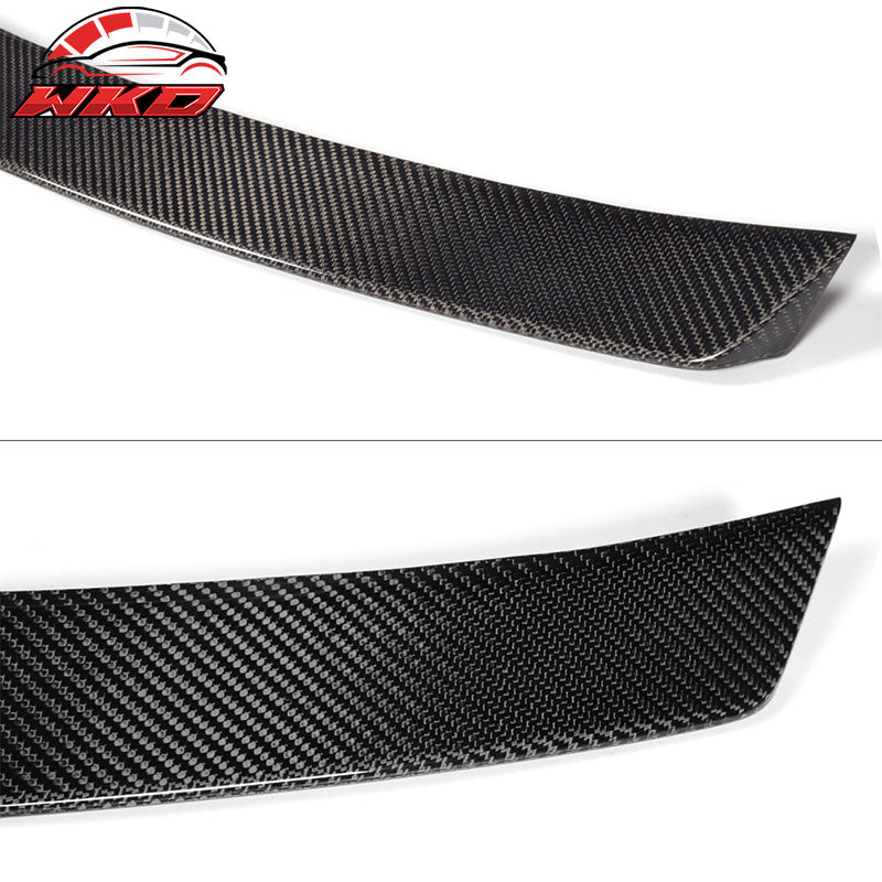 Fits 11-18 Mercedes-Benz CLS-Class W218 Trunk Spoiler Wing - Matte Carbon Fiber