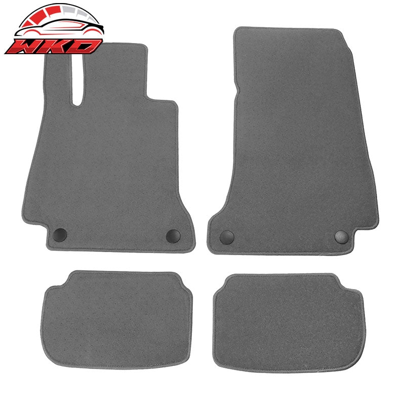 Wholesale 18-23 Benz W238 E-Class 2Dr Front Rear Floor Mats Carpets Liner Nylon Gray