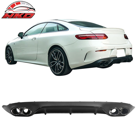 Wholesale 17-23 Benz E-Class E400 E450 E550 C238 E53 Style Rear Diffuser Exhaust Tips