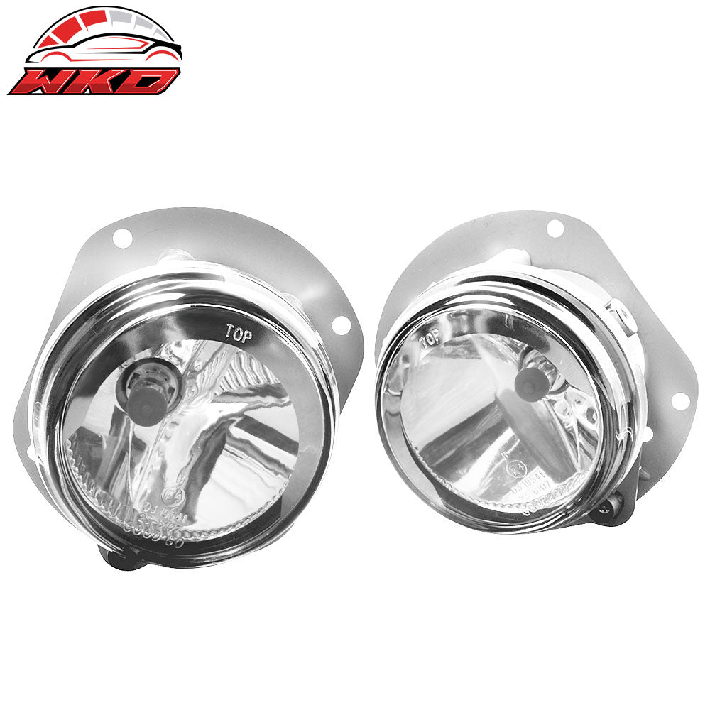 Fits 07-09 Benz E Class W211 E63 AMG Chrome Housing Fog Lights Lamps