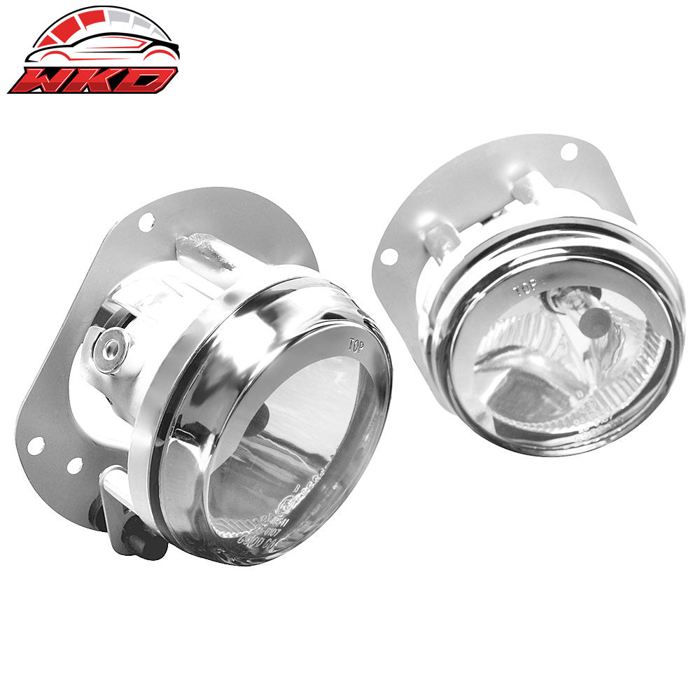 Fits 07-09 Benz E Class W211 E63 AMG Chrome Housing Fog Lights Lamps