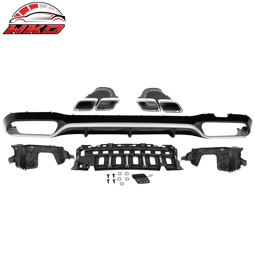 Wholesale 17-18 Benz E-Class W213 Rear Diffuser Kit Unpainted PP