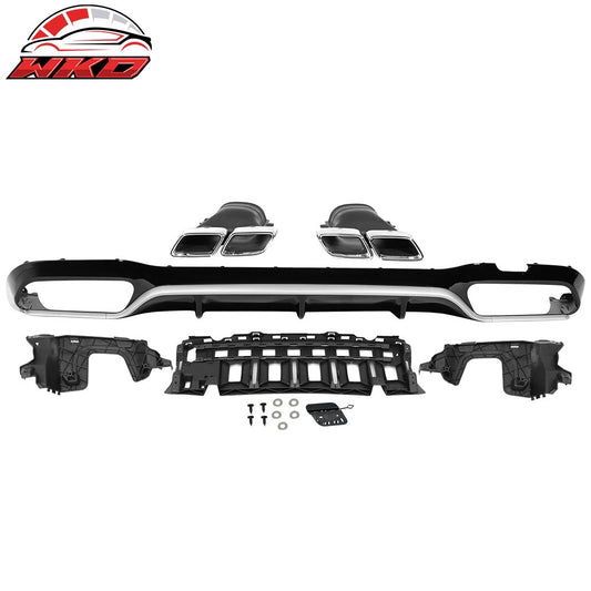 Wholesale 17-18 Benz E-Class W213 Rear Diffuser Kit Unpainted PP - Wikond Auto