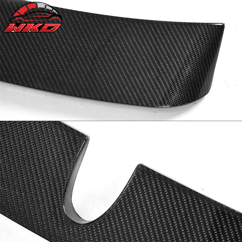 Fits 03-05 Benz E-Class W211 L Style Rear Roof Window Spoiler Carbon Fiber CF