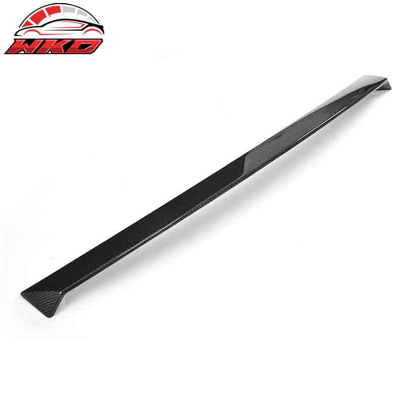 Fits 17-18 Benz C238 E Class JC Style Coupe Rear Roof Spoiler Matte Carbon Fiber